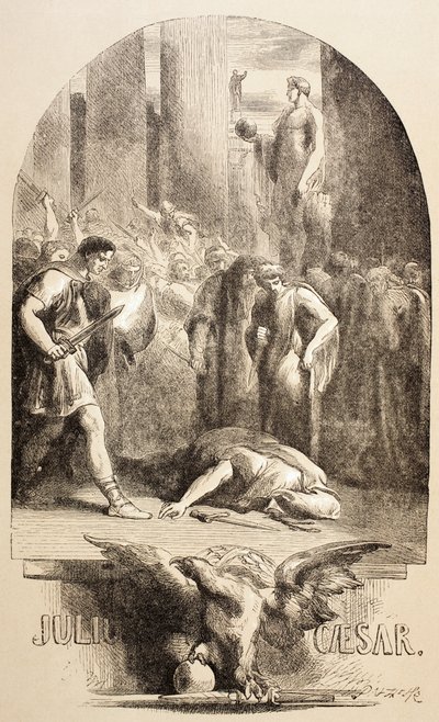 Julius Caesar, 1890 by John Gilbert