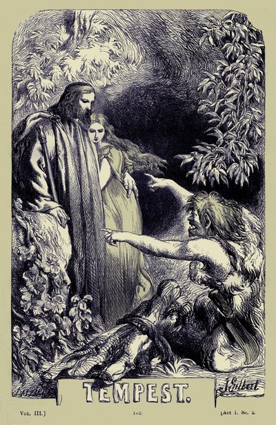 The Tempest by John Gilbert