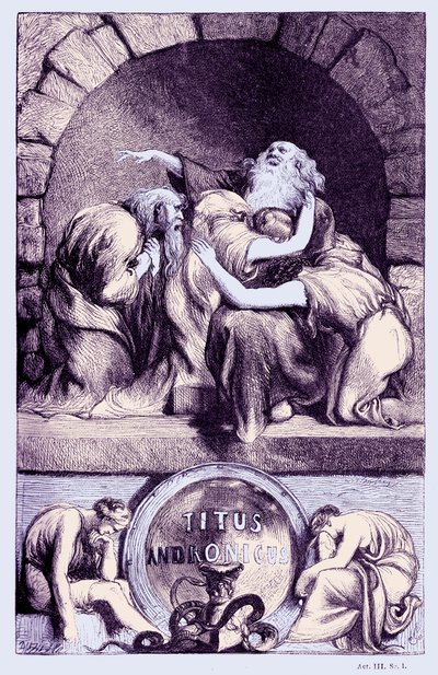 Titus Andronicus by John Gilbert