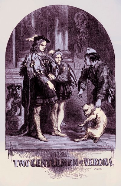 Two Gentlemen of Verona by John Gilbert