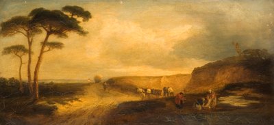 Landscape with Figures by John Glen Wilson