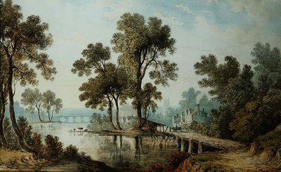 View of Darley, Derbyshire by John Glover