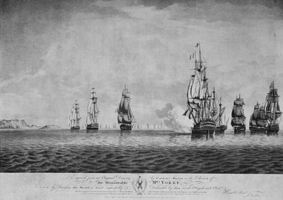 The Battle of the Saints, c1795 by John Goldar