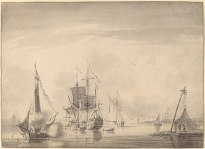 Harbor Scene by John Greenwood