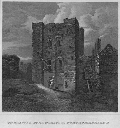 The Castle, at Newcastle, Northumberland by John Greig