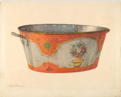 Painted Basin by John H. Tercuzzi