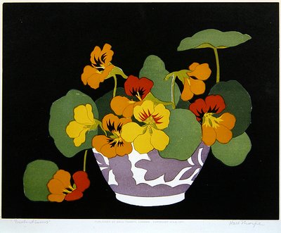 Nasturtiums by John Hall Thorpe