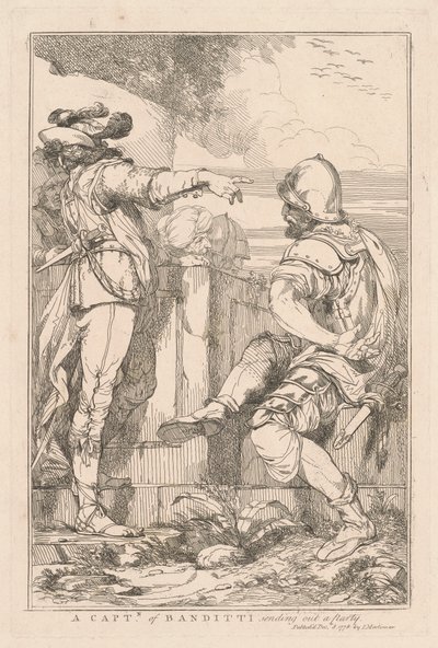 A Captain of Banditti by John Hamilton Mortimer