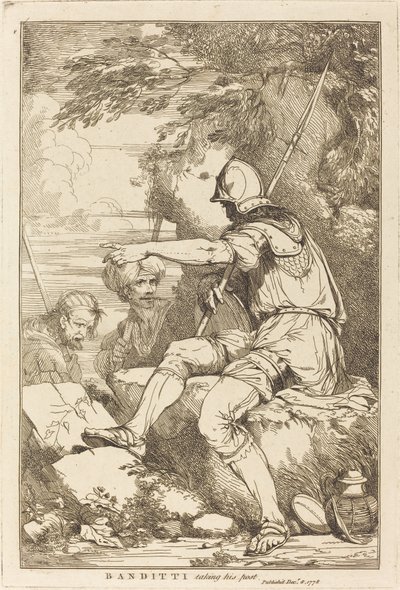 Bandit Taking His Post by John Hamilton Mortimer