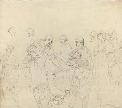 Mucius Scaevola by John Hamilton Mortimer