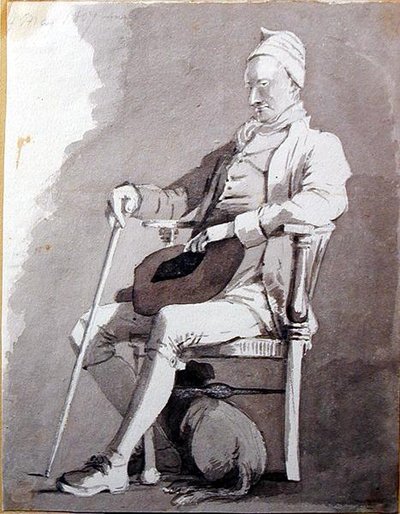 A Man and His Dog by John Harden