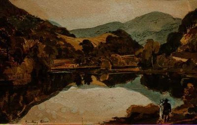 Brathay River near Hawkshead, Cumbria by John Harden