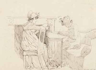 By the Fireplace by John Harden