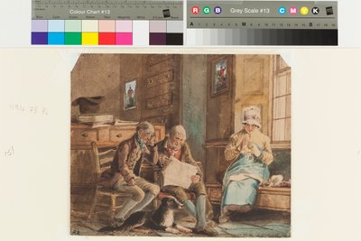 Group at Brathay Hall by John Harden