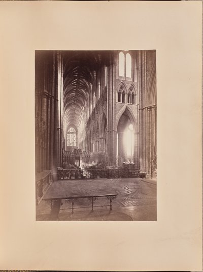 Choir and Nave, Looking West by John Harrington