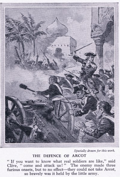 The Defence of Arcot by John Harris Valda