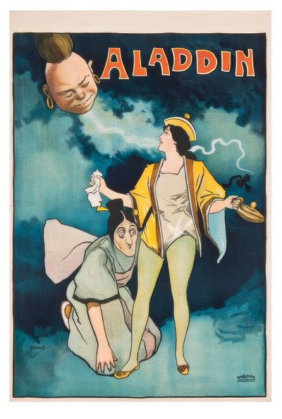 Aladdin / J. Hassall / Poster, 1893-1899 by John Hassall