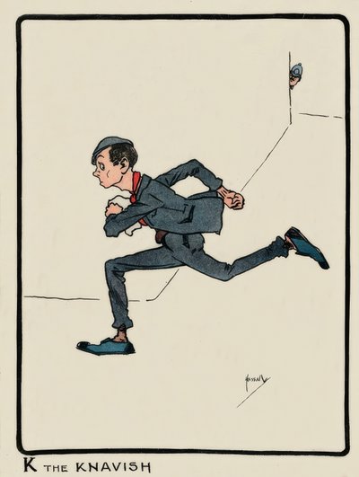 K the Knavish by John Hassall