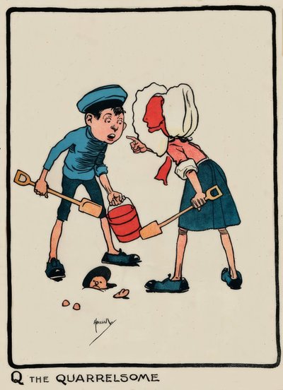 Q the Quarrelsome by John Hassall