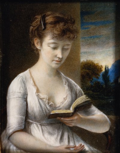 Mrs John Hazlitt Reading by John Hazlitt