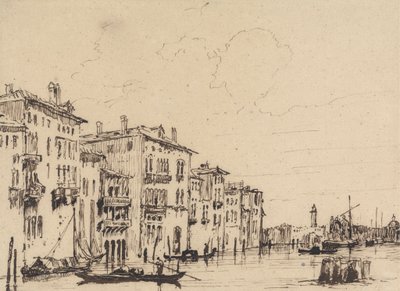 Venetian Scene by John Henderson