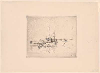 Four Boats by John Henry Twachtman