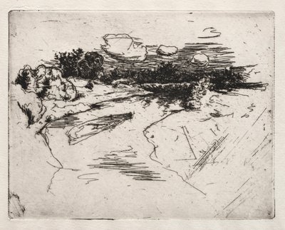 Miami River, near Cincinnati, Ohio by John Henry Twachtman