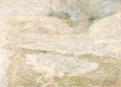 The Brook, Greenwich, Connecticut, ca. 1890-1900 by John Henry Twachtman