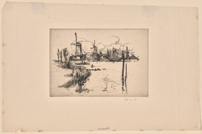 Windmills by John Henry Twachtman