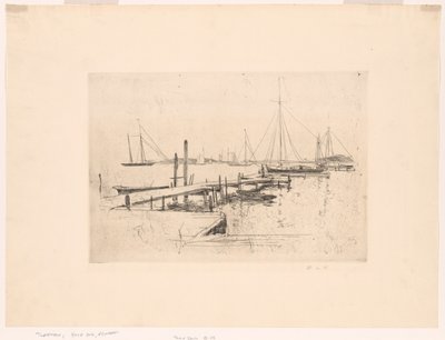 Yacht Dock by John Henry Twachtman