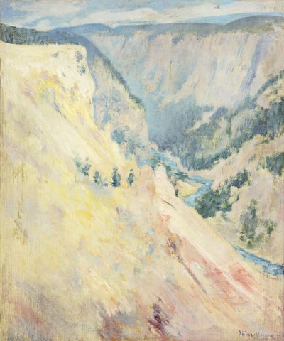 Yellowstone Park by John Henry Twachtman