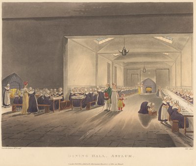 Dining Hall, Asylum by John Hill