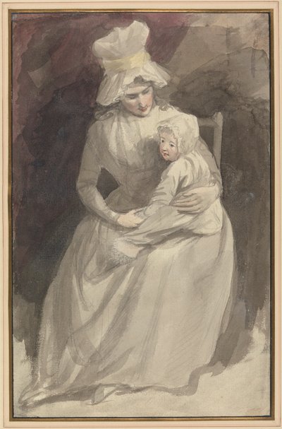Mrs. Skinner and Child by John Hoppner