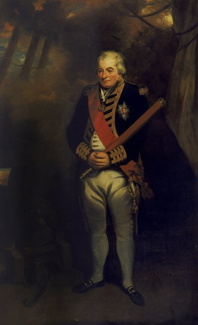 Portrait of Admiral John Jervis by John Hoppner