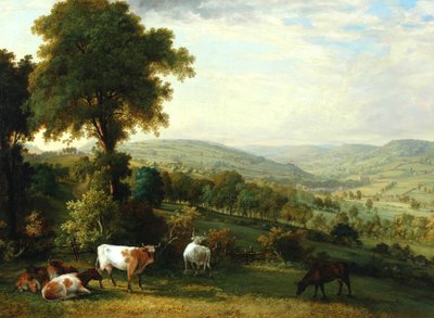 View of Shibden Valley by John Horner