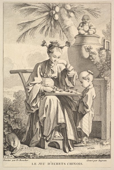 The Game of Chinese Chess, 1741-63 by John Ingram
