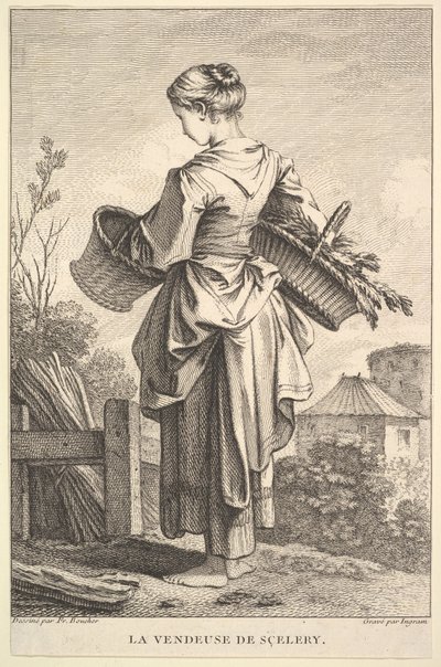 The Seller of Celery by John Ingram
