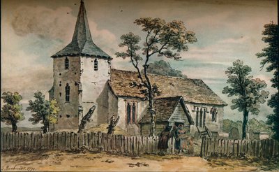 Downe Church, Kent by John Inigo Richards