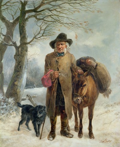 Gathering winter fuel by John Jesse Barker