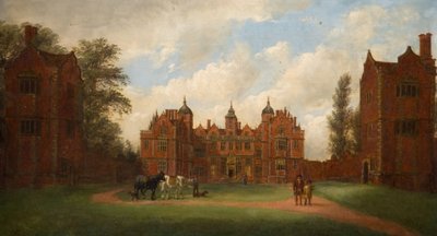 Aston Hall The East Front by John Joseph Hughes