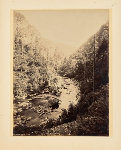 Doe River Gorge, Tennessee by John K. Hillers