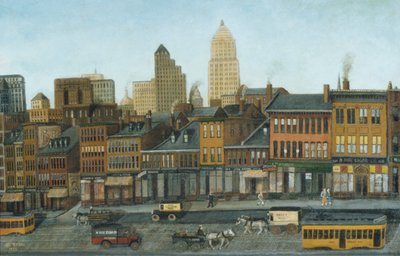 From My Studio Window, 1932 by John Kane