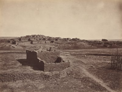 Zuni Pueblo by John Karl Hillers