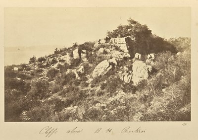 Cliffs above B.H. Renkioi by John Kirk