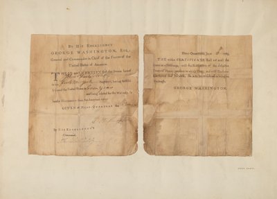 Certificate (army discharge) by John Koehl