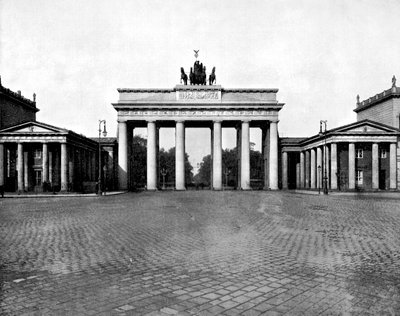 Brandenburg Gate, Berlin by John L. Stoddard