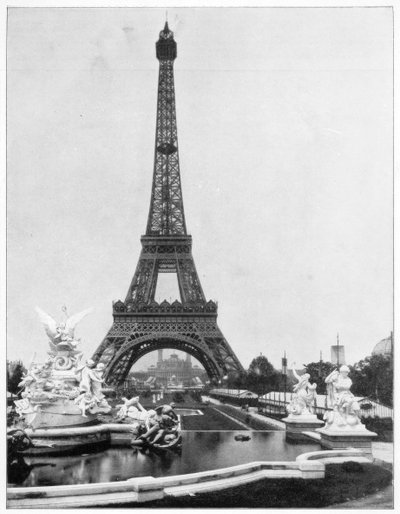 Eiffel Tower, Paris, late 19th century by John L. Stoddard