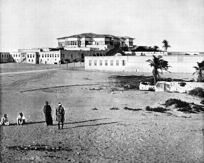 Palace and Harem, Alexandria, Egypt by John L. Stoddard