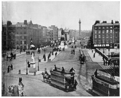 Sackville Street, Dublin, Late 19th Century by John L. Stoddard