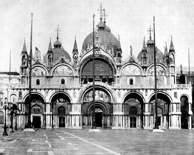 St Marks, Venice, Italy by John L. Stoddard
